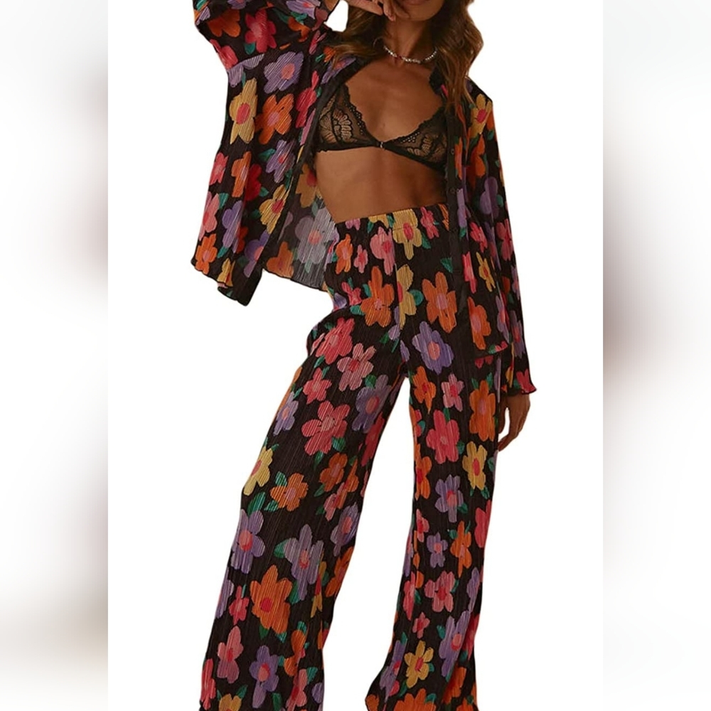 Floral Two Piece Set